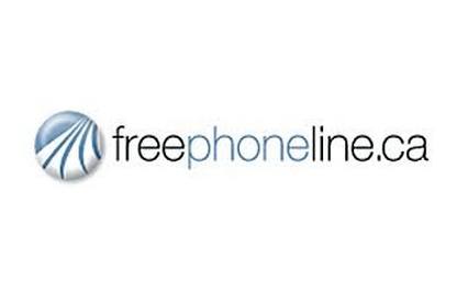 Image of freephoneline.ca logo.